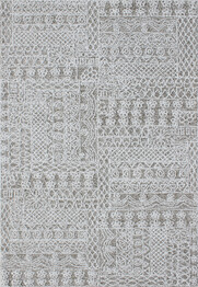 Dynamic Rugs SYMPHONY 2052-190 Ivory and Grey